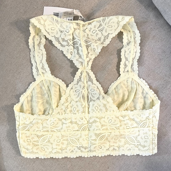 NWT Free People Lace Racerback Bra - Picture 2 of 3